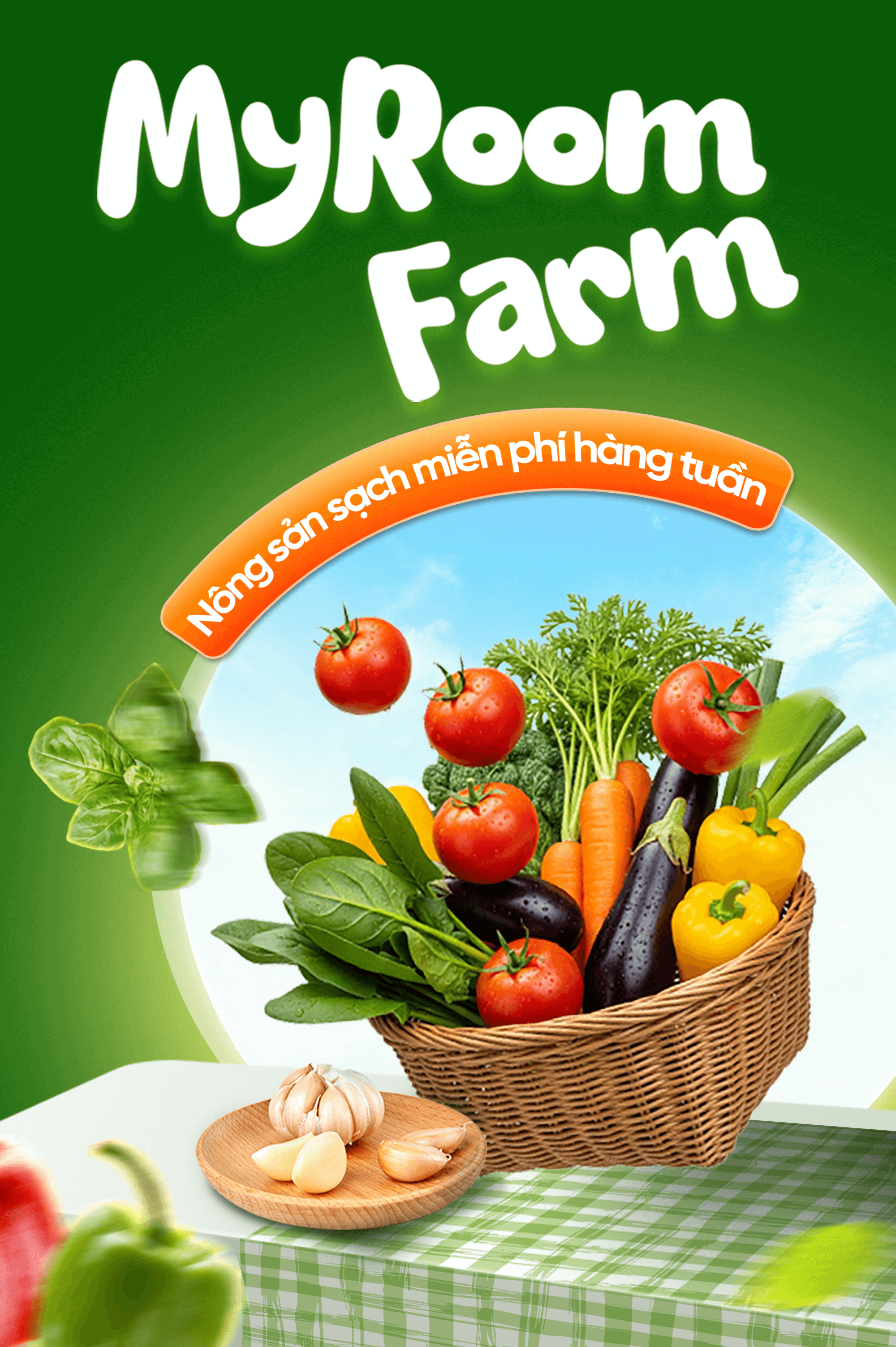 Rau củ cho cư dân